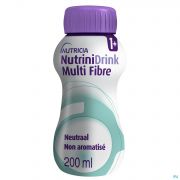 Nutrinidrink Multi Fibre Neutrale Smaak Flesje 200Ml - Product 1