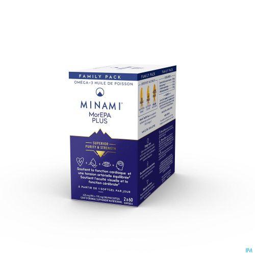 Minami Morepa Plus Family Pack Softgels 120