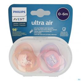 Philips Avent Fopspeen 0m+ Girl