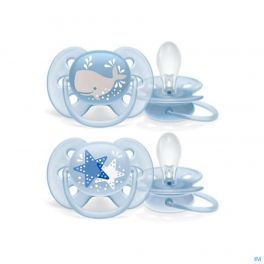 Philips Avent Fopspeen 6m+ Soft Boy