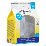Difrax Tetine Natural 1,2,3 - Vue détail 1
