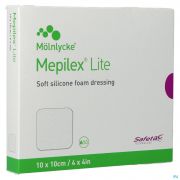 Mepilex Lite Pansement Fin Silicone Sterile 10 X 10 Cm (5) - Vue détail 1
