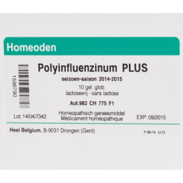 Polyinfluenzin.+ Gel Glob 10 Homeod