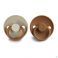 Frigg Color Silicone Tetine 2 Desert/cappuccino - Produit 2