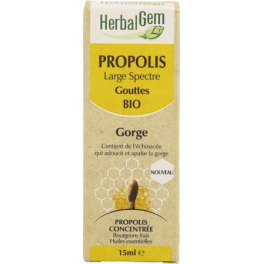 Herbalgem Propolis Large Spectrum Bio Fl Gutt 15ml