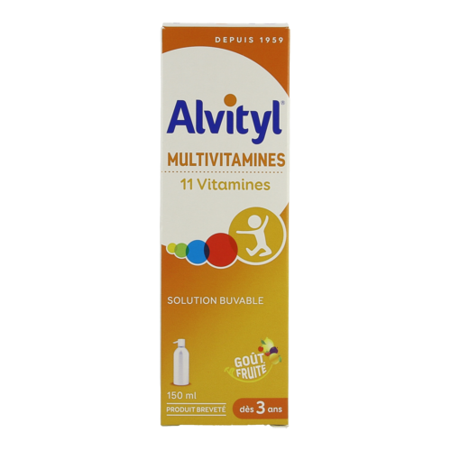 Alvityl Multivitaminen Drinkb.opl Fl 150ml