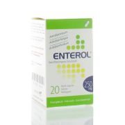 ENTEROL CAPSULES 20 X 250 MG      
