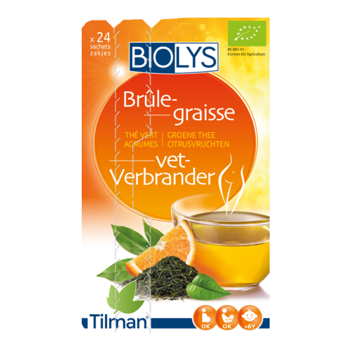 Biolys Groene Thee Citroenvruchten Sach 24