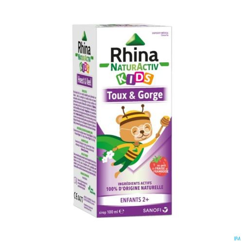 Rhina Natur Activ Hoest Kids Siroop 100ml