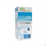 Vita D3 1000ui Vegan Vitanutrics Gutt 15ml