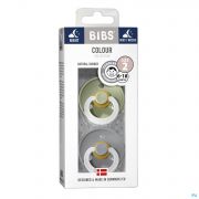 Bibs 2 Tetine Duo Glowindark Sage/cloud 2