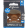 Difrax Fopspeen Natural 0-6M Uni/pure Bruin/brick