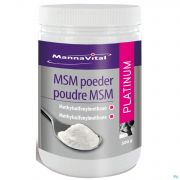 Mannavital Msm Poeder Platinum 500 gr - Detail 1