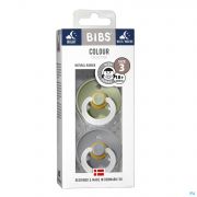 Bibs 3 Tetine Duo Glowindark Sage/cloud 2