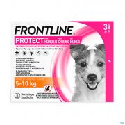 Frontline Protect Spot On Sol Chien 5-10kg Pipet 3