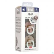 Bibs 3 Tetine Duo Glowindark Vani/blush 2