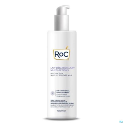 Roc Multi Action Make-up Remover Milk Fl 400ml
