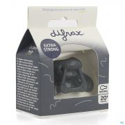 Difrax Sucette + 20 Mois Natural Bleue - Vue détail 1