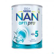 Nestlé NAN Optipro 5 Lait de Croissance Bébé 3+ 800g