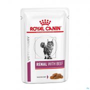 Royal Canin Vet Cat Renal 12 X 85 g Bœuf - Produit 1