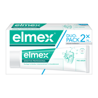 ELMEX® SENSITIVE PROFESSIONAL TUBE 2x75ML -1.50€