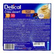 Delical Creme Dessert La Floridine Koffie 4X125G - Detail 1