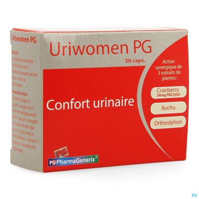 Uriwomen Pg Pharmagenerix Caps 30