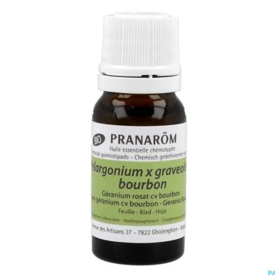 Geranium Bourbon Bio Ess Olie 10ml Pranarom