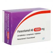 Paracetamol Ab 1000mg Comp 30