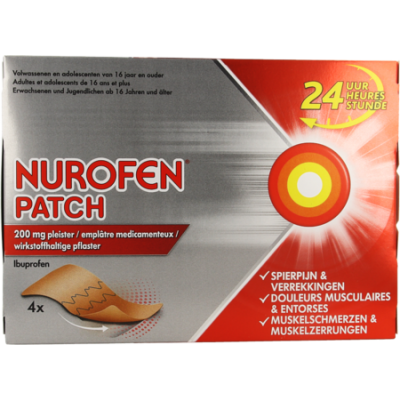 Nurofen Patch 200mg Emplatre 4