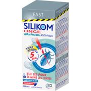Silikom Once Shampooing Contre poux&lentes 200ml