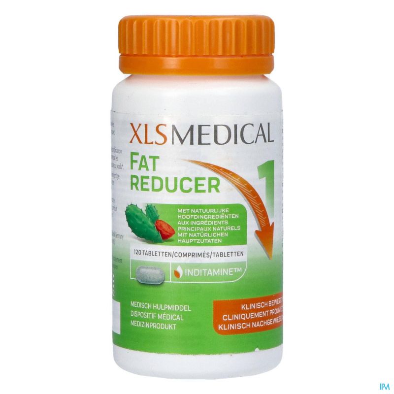 XLS MEDICAL FAT REDUCER 120 COMPRIMES Capteurs de graisses