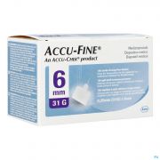 Accu Chek Accu Fine 31G 6Mm 100 - Detail 1