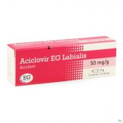 Eurogenerics Aciclovir Eg Creme Labialis 2 g - Vue détail 1