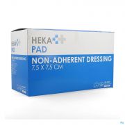 Hekapad Wondkompres Steriel 7,5X7,5Cm 100 - Detail 1