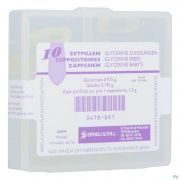 Glycerine suppo Sopreli zuigelingen 10 