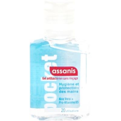 Assanis Pocket Gel Mains Classic 20ml