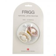 Frigg Daisy 1 Tetines Latex Biscuit Cream (2) - Vue détail 1