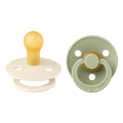 Bibs 1 Tetine Duo Sage Ivory