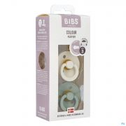Bibs 3 Tetine Duo Sage / Ivory - Vue détail 1