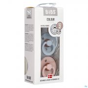 Bibs 2 Fopspeen Duo Cloud Blush - Detail 1