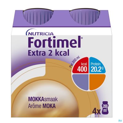 Fortimel Extra 2kcal Moka 4x200ml