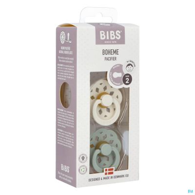 Bibs 2 Boheme Duo Sage/ivory 2