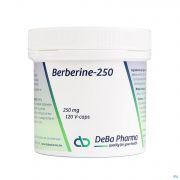 Berberine 250mg V-caps 120