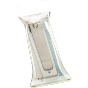 Mörser coupe-ongles orteil Inox style blanche/noire avec housse N°473