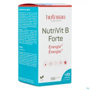 Nutrivit B Forte V-caps 100+20 Gratis Nutrisan