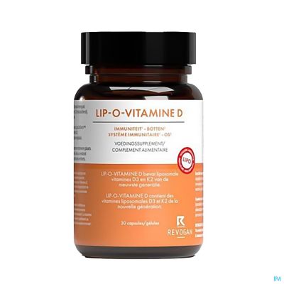Lip-o-vitamine D Caps 30 Revogan