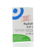 HYABAK GOUTTE 10 ML DUOPACK     