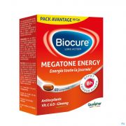 Qualiphar Biocure Megatone Energy Boost La Comp 60 - Detail 1