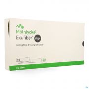 Molnlycke Exufiber Ag+ Meche 2 X 45 (5) - Vue détail 1